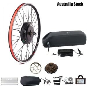 Electric Bicycle Conversion Kit with 48V 18AH Lithium Battery 26"/27.5"/29"/700C 48V 1500W E bike kit In Australia Stock