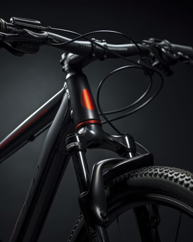 close up bicycle details parts